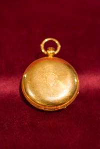 Gold Cased Pocket Watch presented to Lt. Col. John Lovell Rice