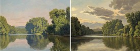 Artist Donates Two Paintings of the Connecticut River