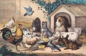 Currier & Ives Exhibition Features Images of Animals