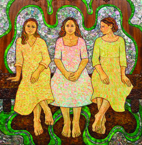 Sisterhood: Mixed Media Paintings by Rosa Ibarra