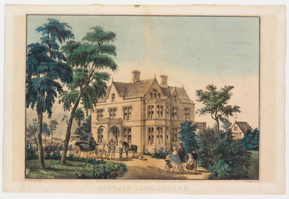 Manor house center - carriage