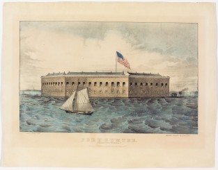 Fort in center