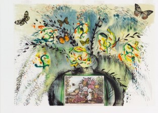 Landscape, Fruit and Flowers, Salvador Dalí