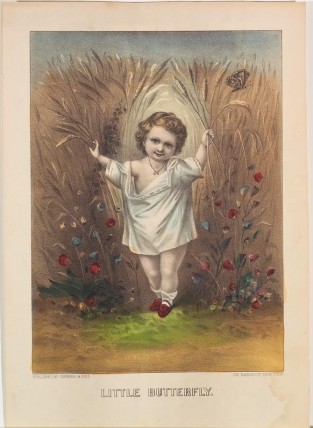 Child At Center In White Dress