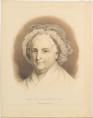 Bust Of Martha Washington