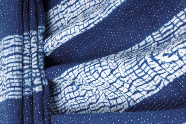 Indigo Shibori Quilt