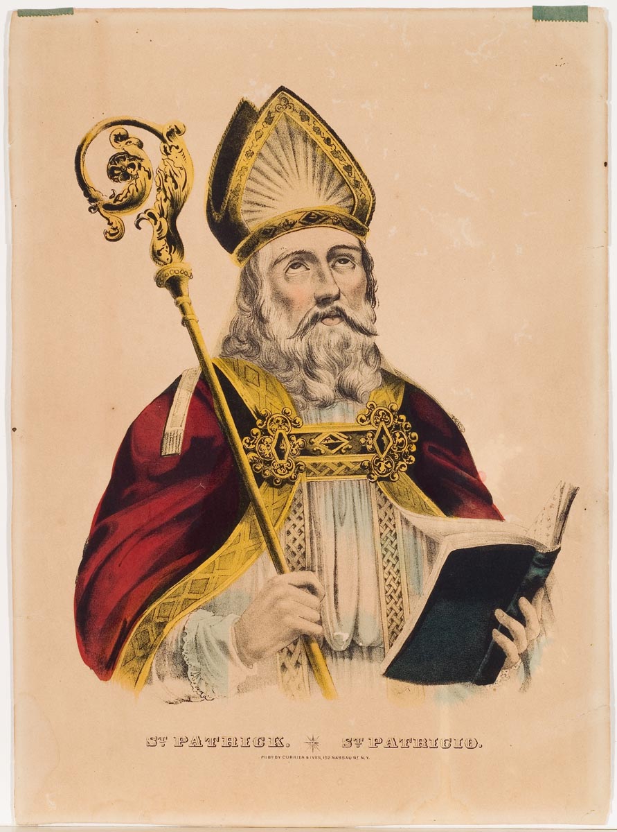 St Patrick at center