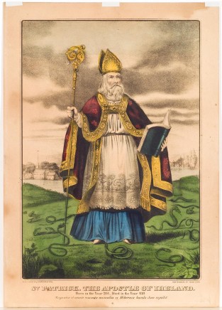 St. Patrick. The Apostle Of Ireland., Currier & Ives