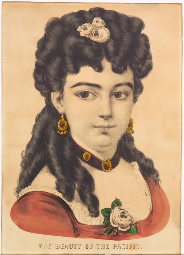 Woman facing viewer looking to her right