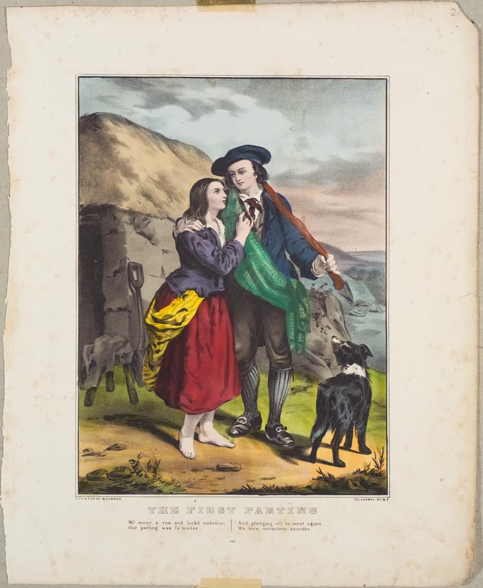 Man and a woman embracing