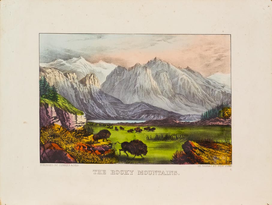 Mountains in background