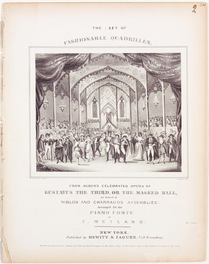 Ballroom scene of dancers and on lookers on cover image