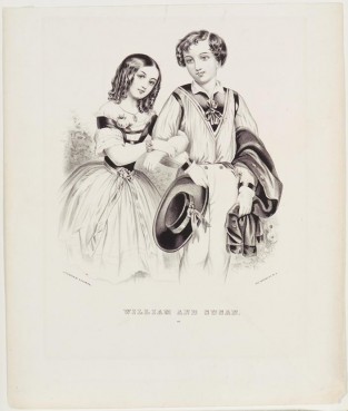 Young couple arm in arm