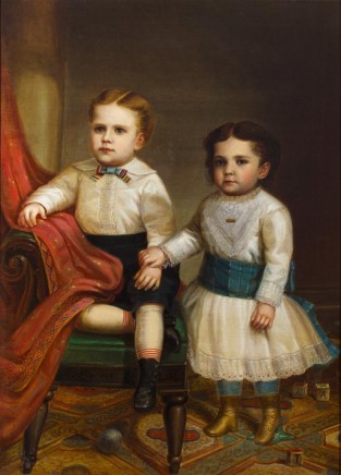 Willie And Annie Hoe, 1878, George F. Bottume