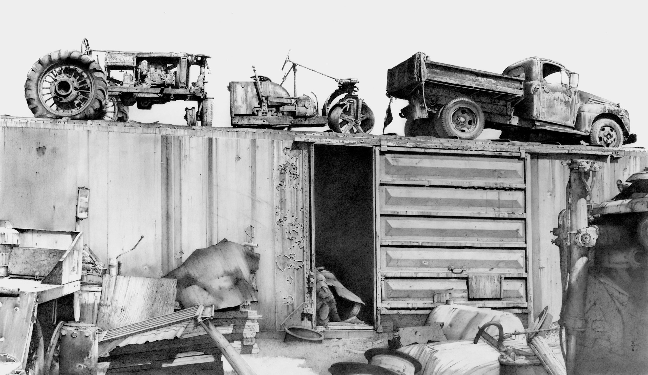 Drawing by Steve Wilda