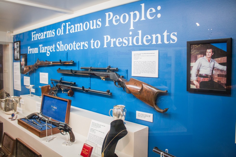 “Firearms of Famous People” Exhibit Now on View at Wood Museum