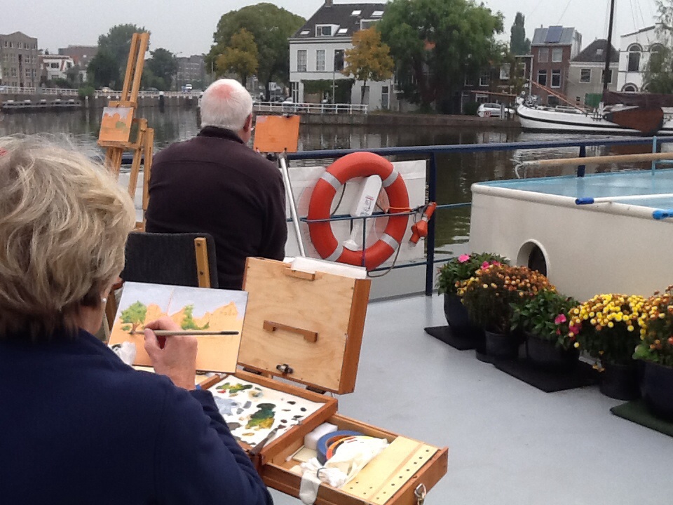 Holland trip on barge