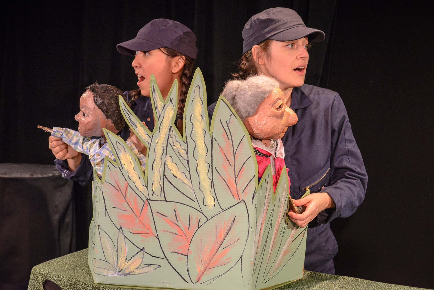 Help Save teh Monkey puppet show