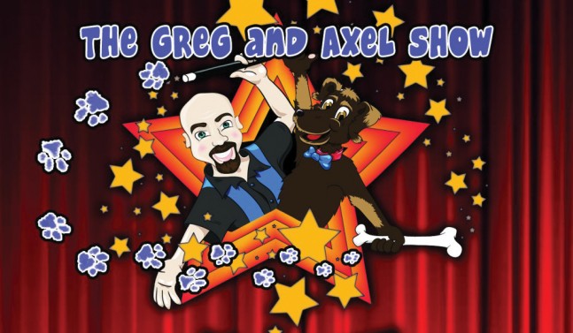 Greg and Axel show logo