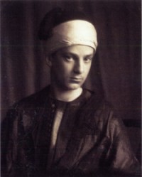 Photo of man in eastern dress by Frederick Evans