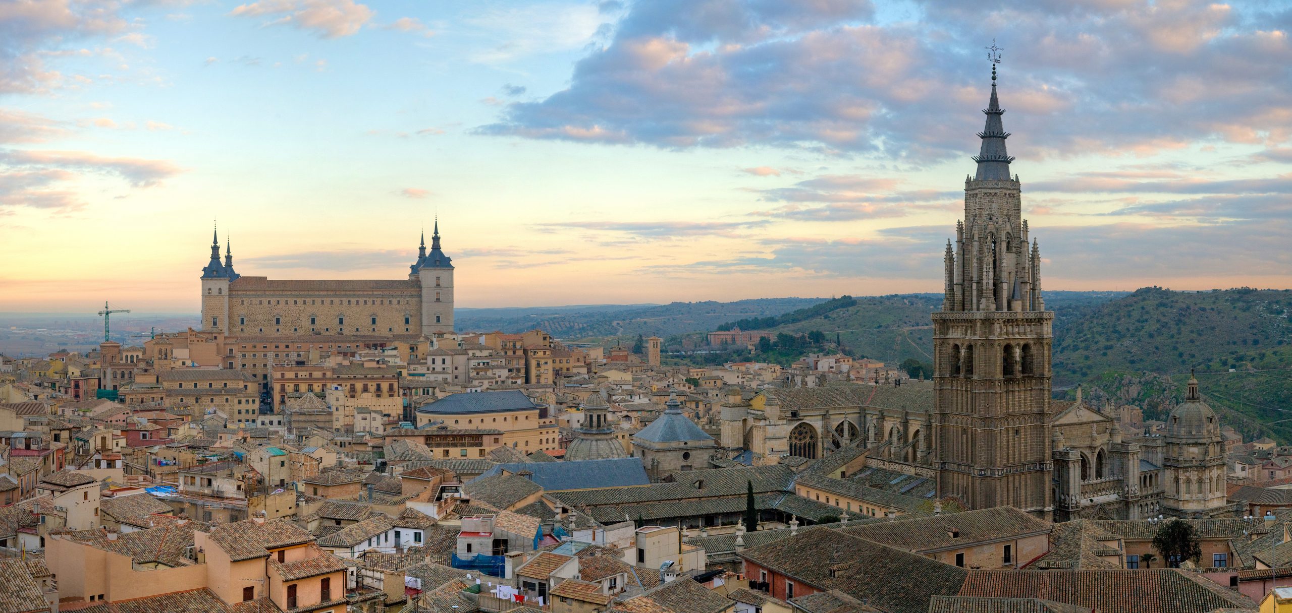 Skyline of Toledo Spain
