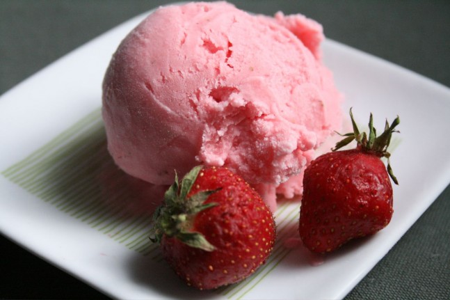 strawberry ice cream