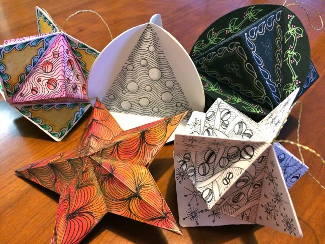 Zentangle Ornaments