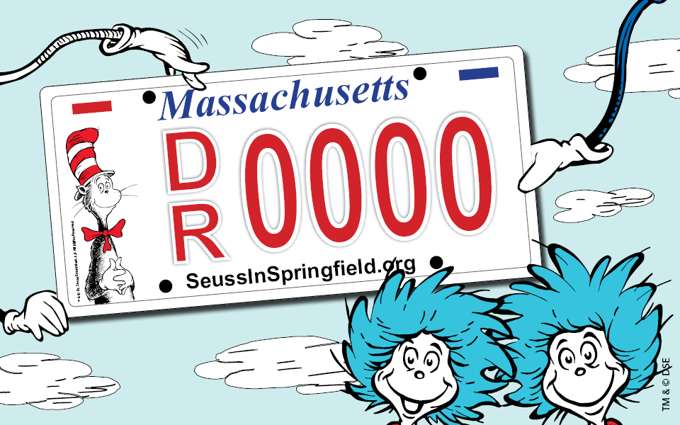 Dr. Seuss License Plate