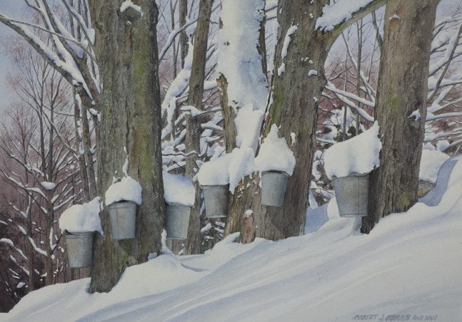 Winter Landscape Painting