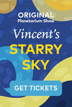 Original Planetarium Show Vincent's Starry Sky Get Tickets