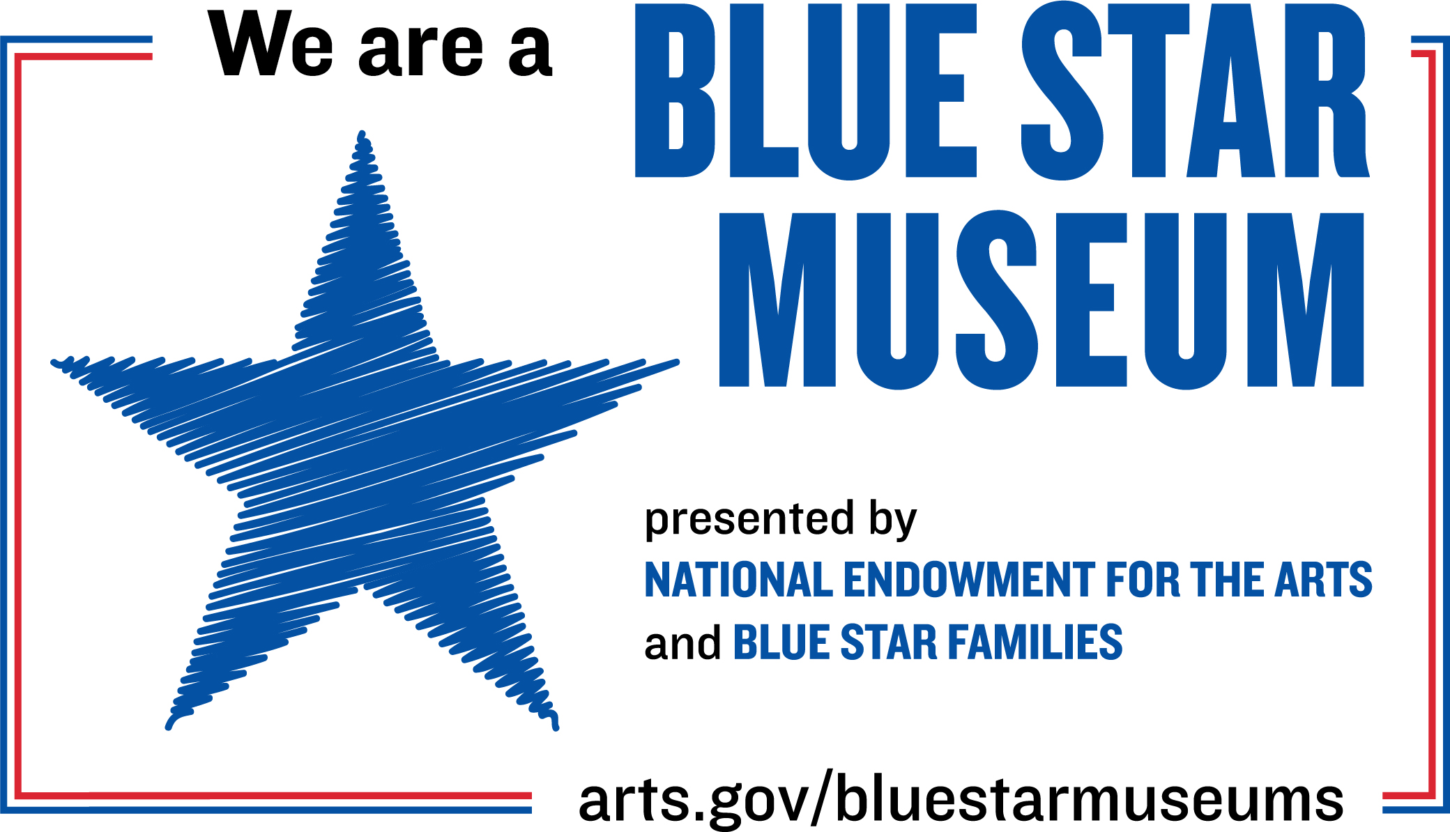 We Are a Blue Star Museum logo