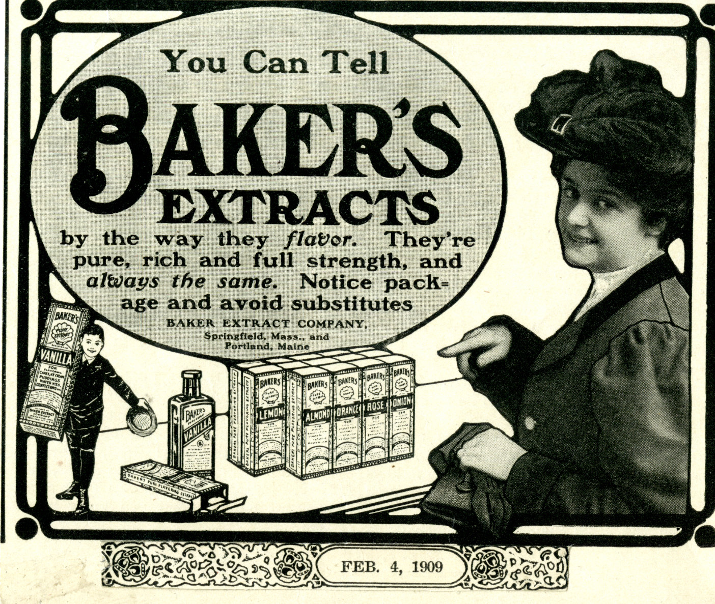 Baking Extract Advertisement