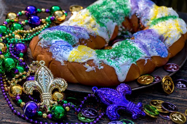 Mardi Gras King Cake