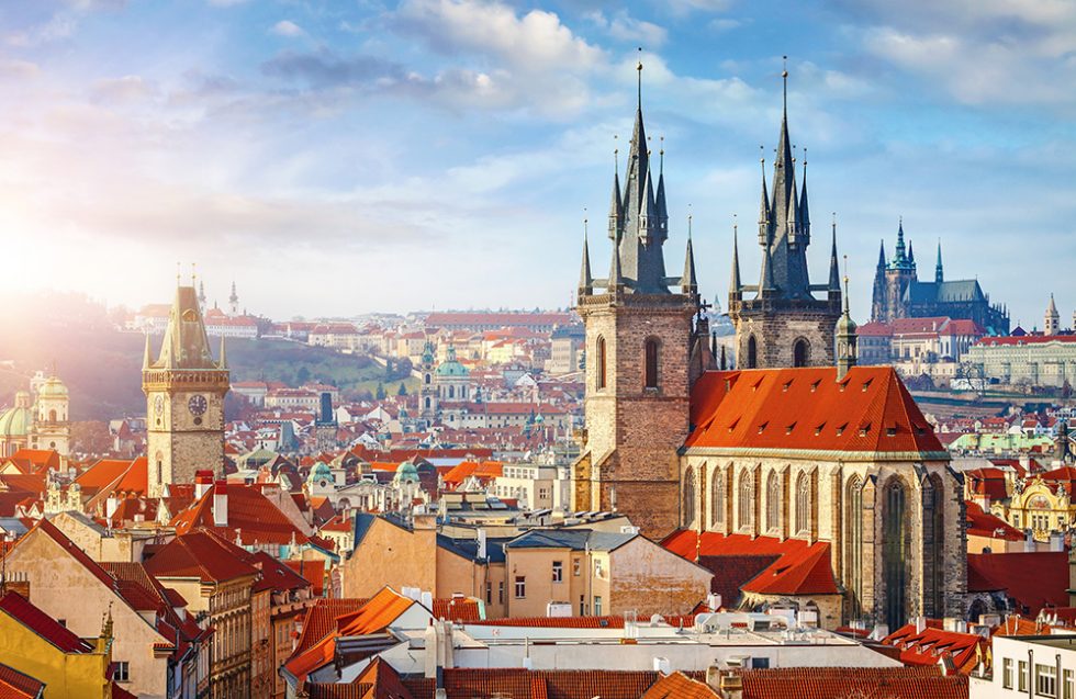 Skyline of Prague