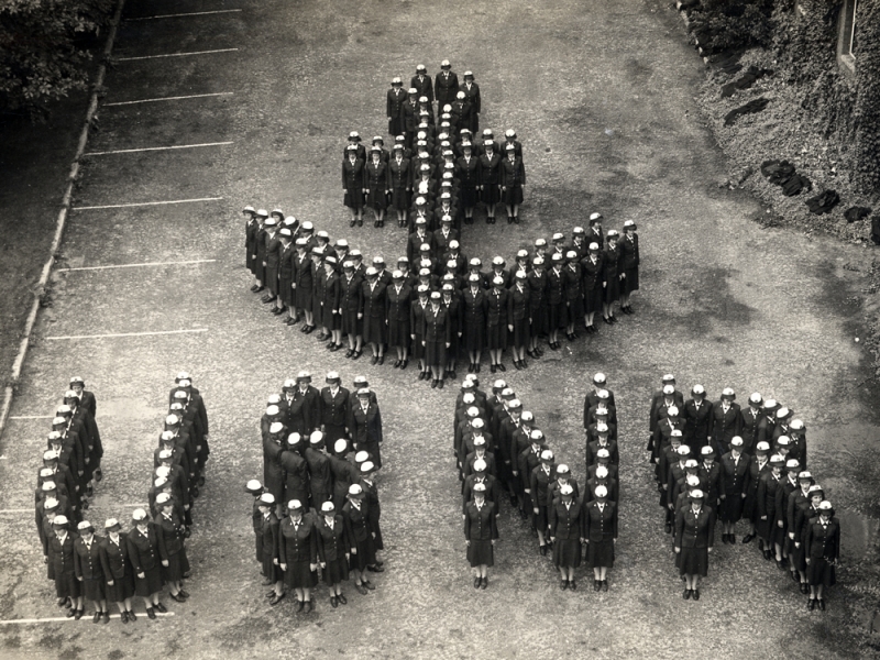 Smith College students during World War II