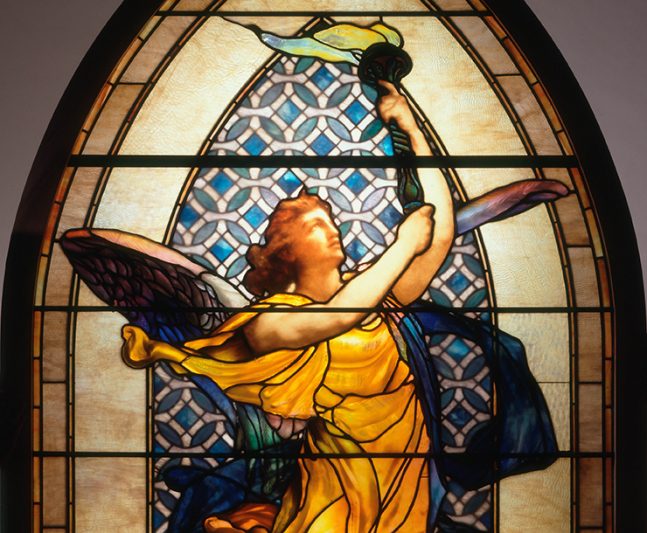 The Lightbearer Stained Glass
