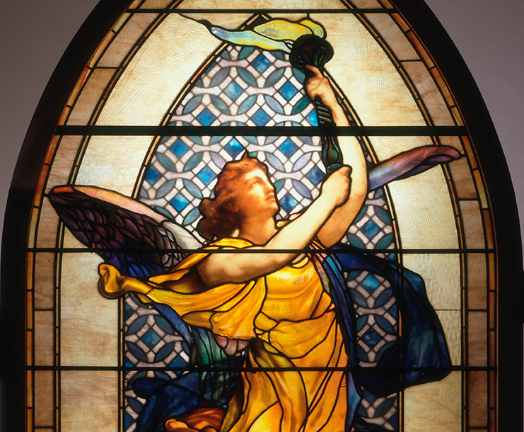 The Lightbearer Stained Glass