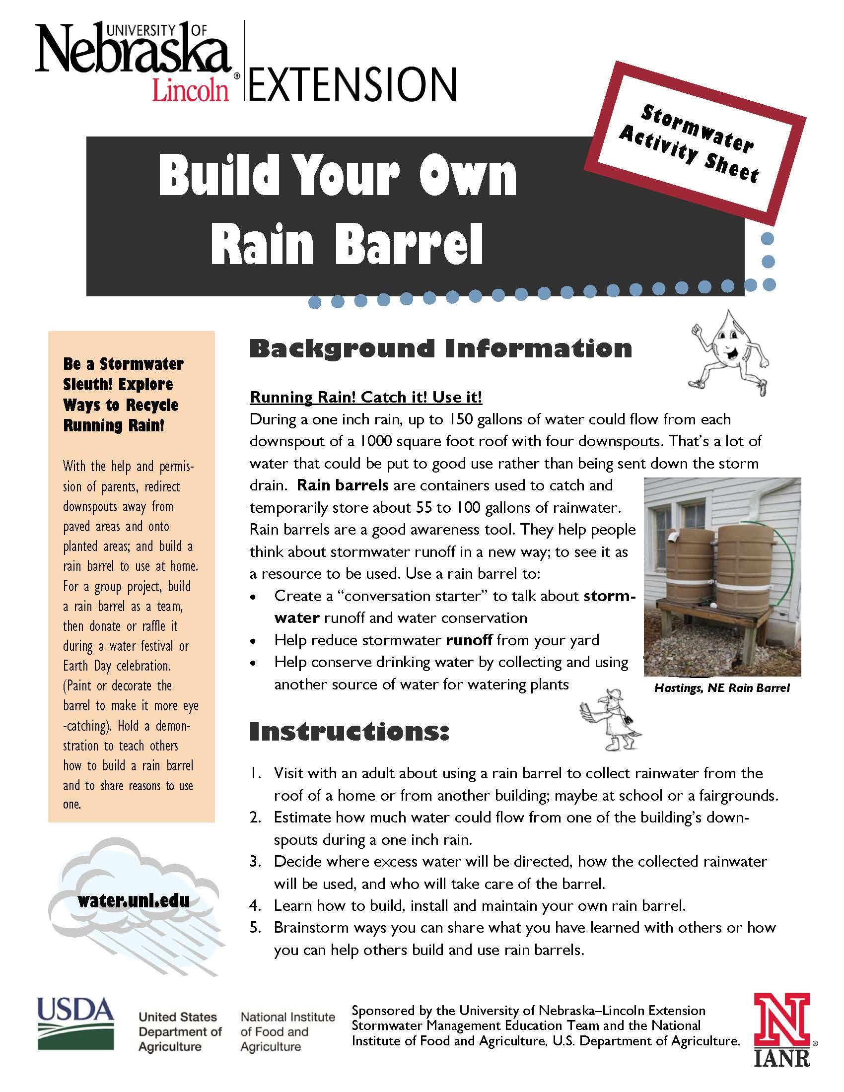 Build Your Own Rain Barrel