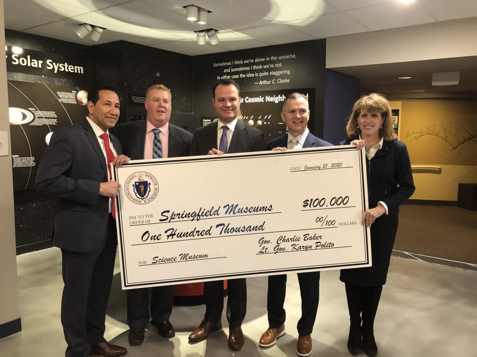 Legislators Celebrate Improvements to the Springfield Science Museum