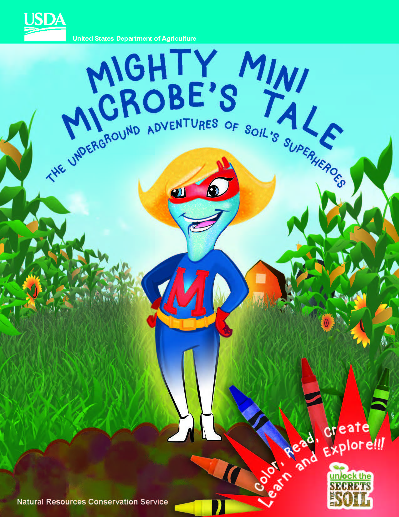 Mighty Mini Microbe’s Tale – Color, Read, Create, and Learn