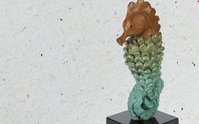 Sculpey Clay Seahorse
