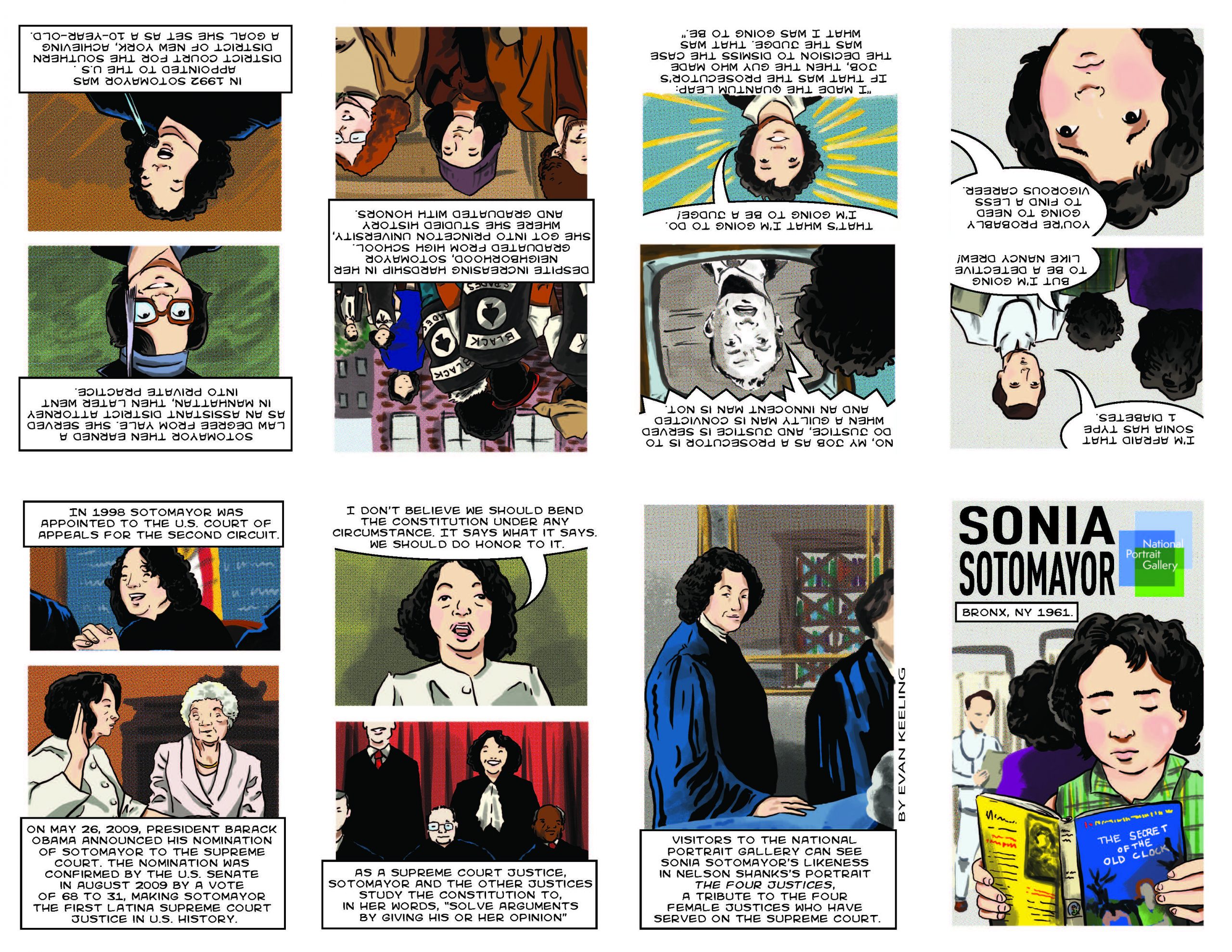 Sonia Sotomayor Comic