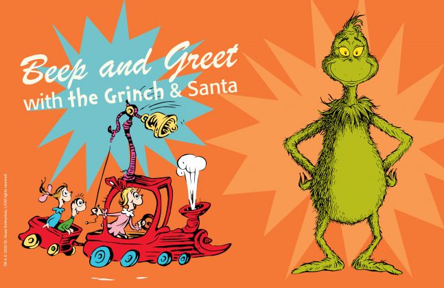 Beep and Greet with the Grinch and Santa