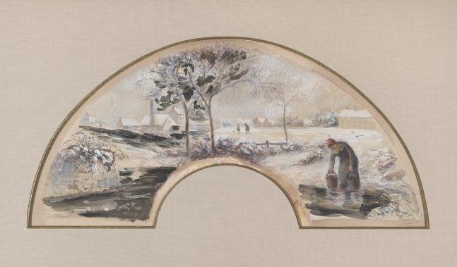 Winter, the Outskirts of Lower Norwood by Camille Pissarro