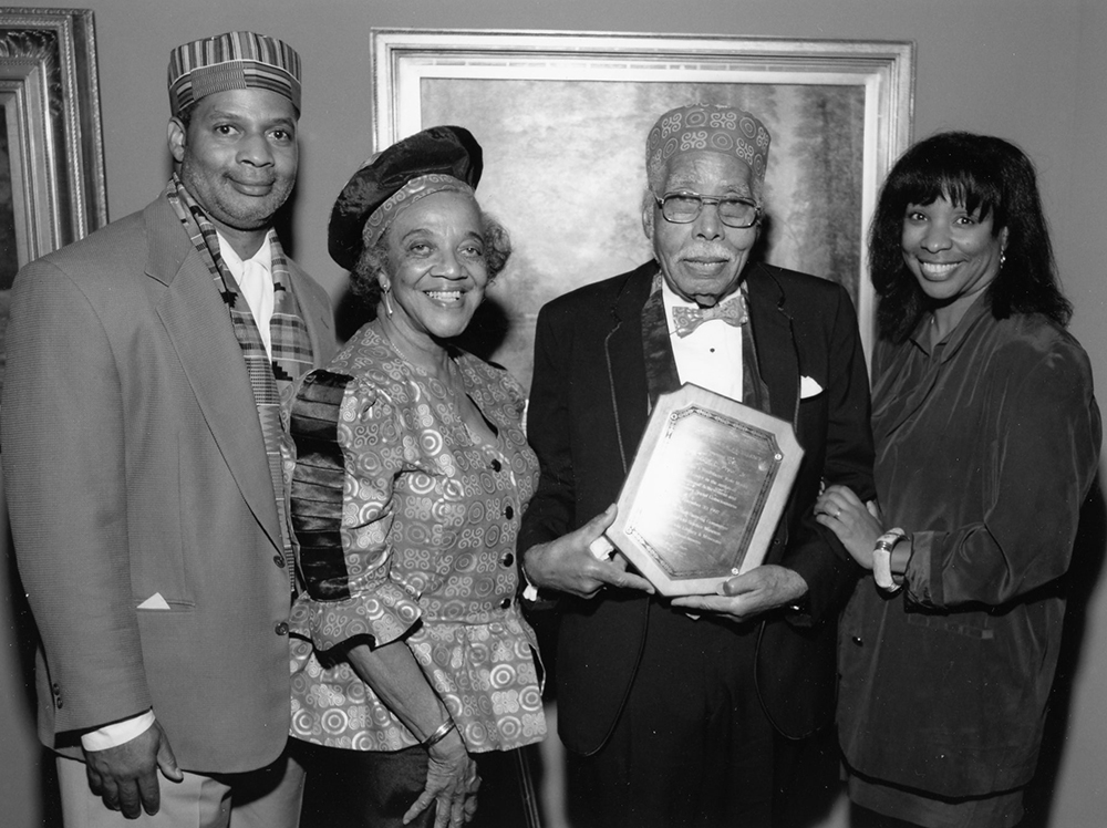 Dr. Albert C. Pryor, Jr. with his family