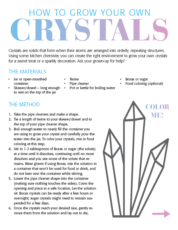 Grown your own crystals