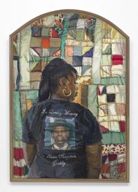 Our Lamentations: Never Forgotten Daddy, 2018, by Sedrick Huckaby