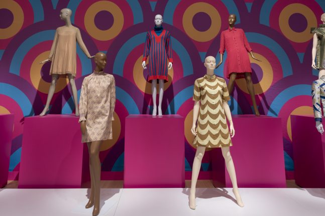 Women's fashions from the 1960s