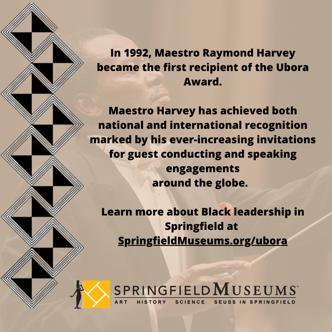 1992 Ubora Award recipient, Maestro Raymond Harvey