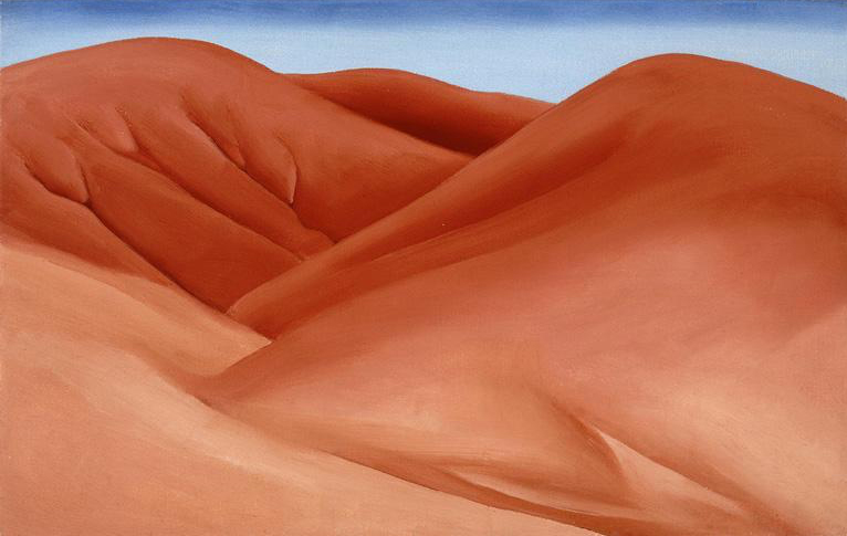 George O’Keeffe, American, 1887-1986, Pink Hills, 1937